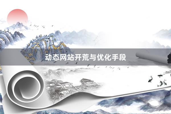 动态网站开荒与优化手段